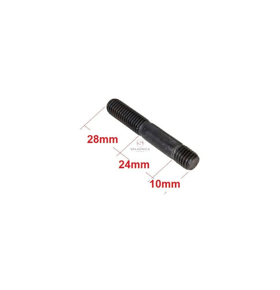 ŚRUBA DWUSTRONNA M10/M10* 62 KL8,8 [CFN313-AGCO]