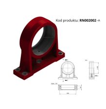OBUDOWA ŁOŻYSKA TANDEMU SFERO [RN002002A]