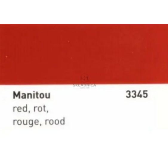 FARBA MANITOU CZERWONA  1 L [F11102]