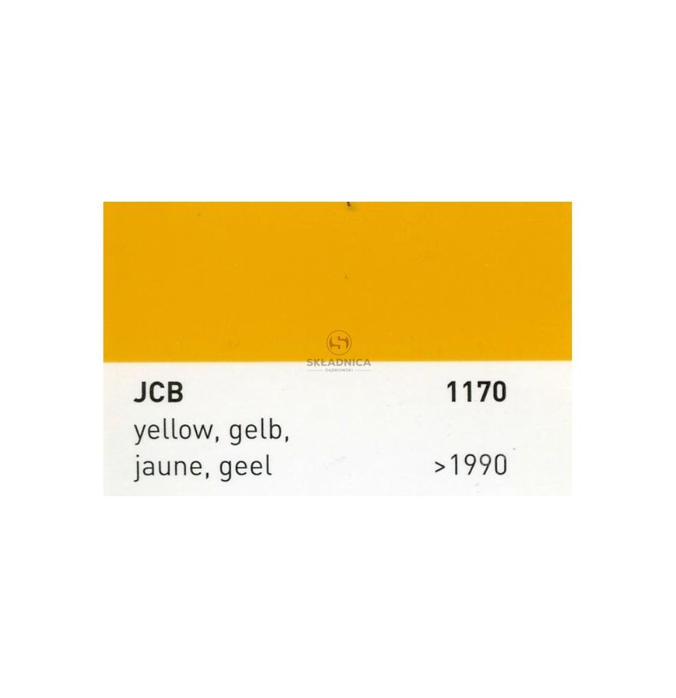 FARBA JCB ŻÓŁTA   PO 1990 ROKU   1 L [F8202]