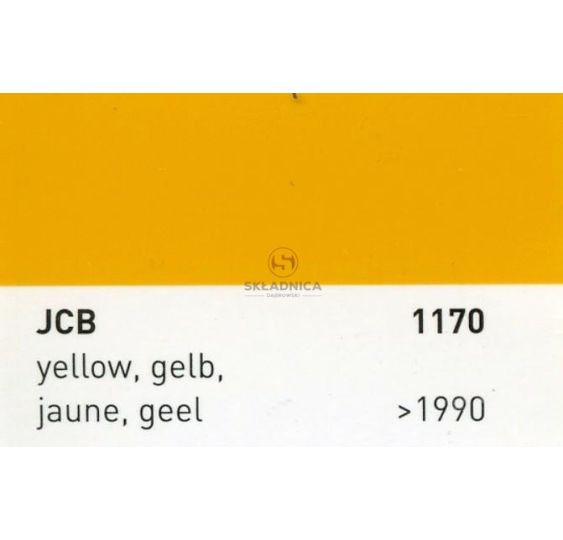 FARBA JCB ŻÓŁTA   PO 1990 ROKU   1 L [F8202]