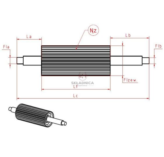WALEC GNIOT. CL FI-196 L-650 TYP-??? [SCE01-3001-MM]