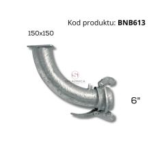 BAUER 6"  ZŁĄCZE MĘSKIE - KOLANKO 90 [BNB613]