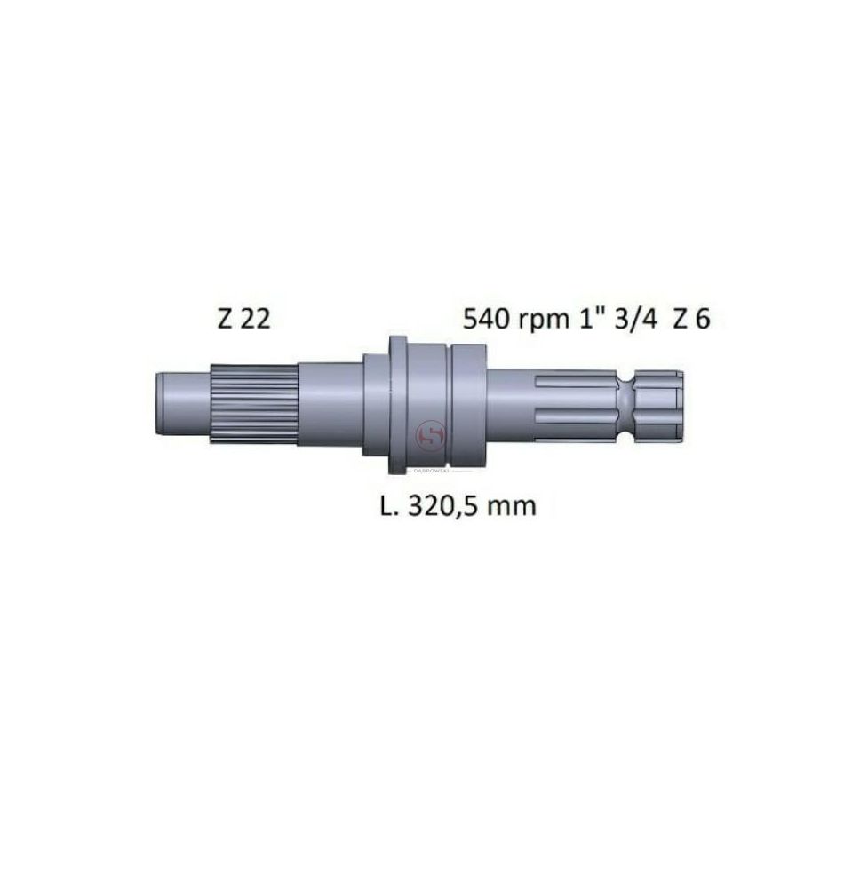 WAŁEK WOM Z-6 1-3/4" [CCN655-Z6DF]