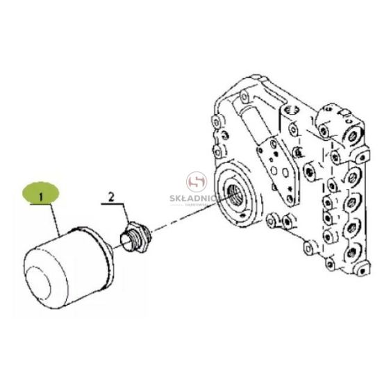 FILTR HYD. [FI419100-CL]