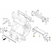 PODKŁADKA BĘBNA TNĄCEGO T-2mm [SCE066009-CL]