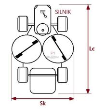 TRAKTOR OGROD. POW-7000m2 SZER-98cm [STG01-0010]