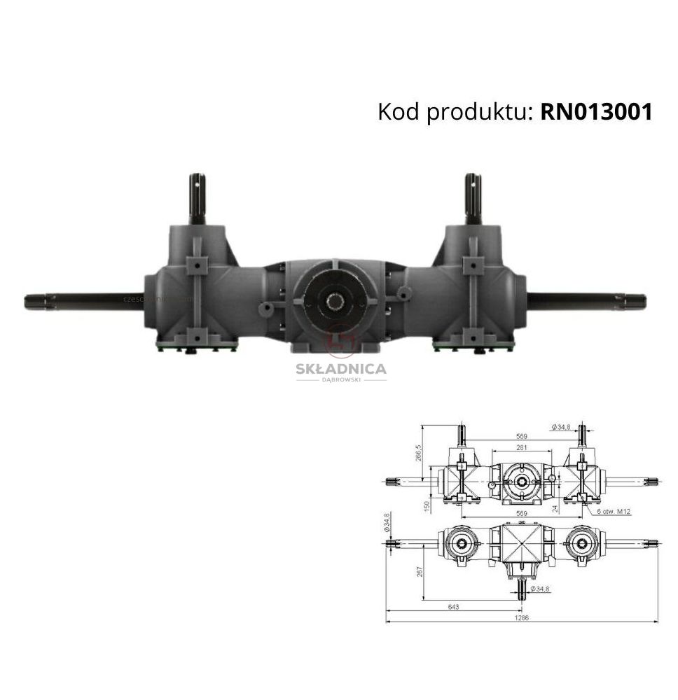 PRZEKŁADNIA POTRÓJNA [RN013001]