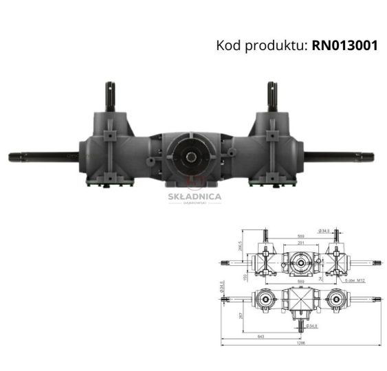 PRZEKŁADNIA POTRÓJNA [RN013001]