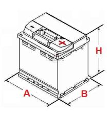 AKUMULATOR 12V  52AH  470A VARTA [KM030-V]