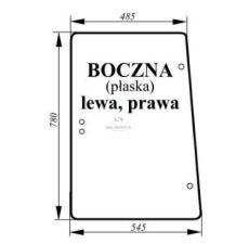 SZYBA BOCZNA [CDK121]