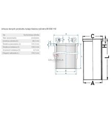 TULEJA CYLINDRA KHD FI-98,00 [CDS062-KS]