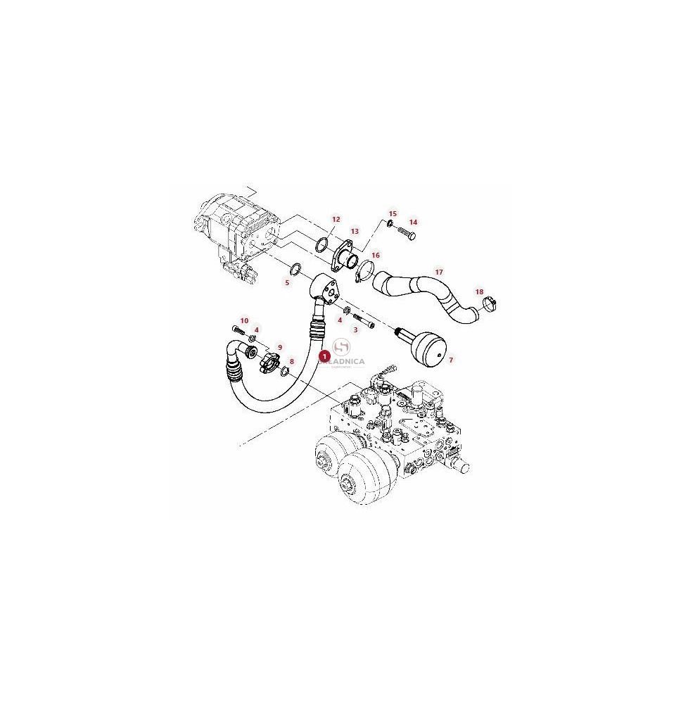 PRZEWÓD FI-16/24 L-870 [CFH210-AGCO]