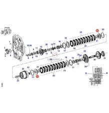 TŁOK KOSZA POWERSHIFT SERIA 800 [CFN153]