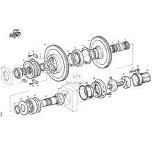 WAŁEK WOM 1-3/4" Z20 FLANSZA [CFN317]