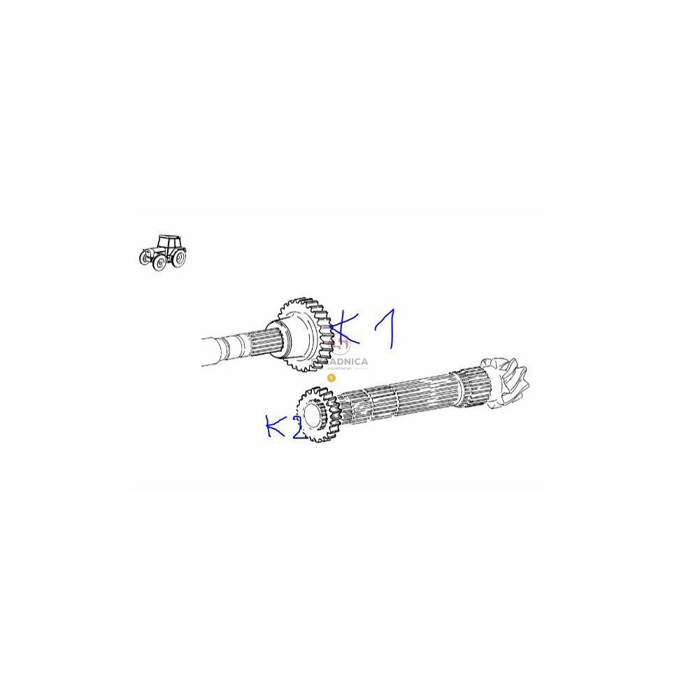 KPL KÓŁ Z-37/Z-24   - UŻYWANE- [CFN804-U]