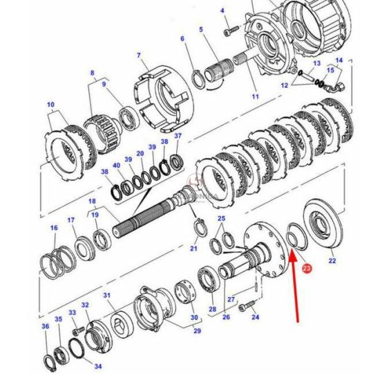 ORING  65.00 * 2.06 KWADRAT [CRP305]