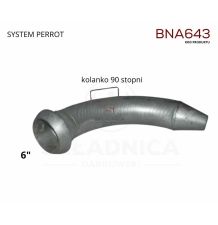 PERROT 6" ZŁĄCZE MĘSKIE - KOLANKO 90 - W [BNA643]