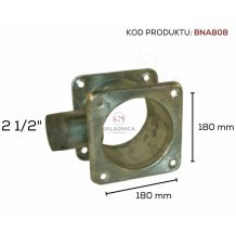 ZŁĄCZKA 8"  PŁYTA -PŁYTA Z WYLOTEM 2 1/2 [BNA808]