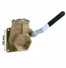 ZASUWA MOSIĘŻNA HYD. 6"  GWINT M165 / PŁ [BNZ605]