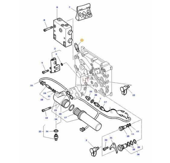 ZAWÓR GŁÓWNY HYDRAULIKI [CMH117]