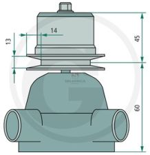 POMPA WODY PERKINS 3.152 [CXP535]