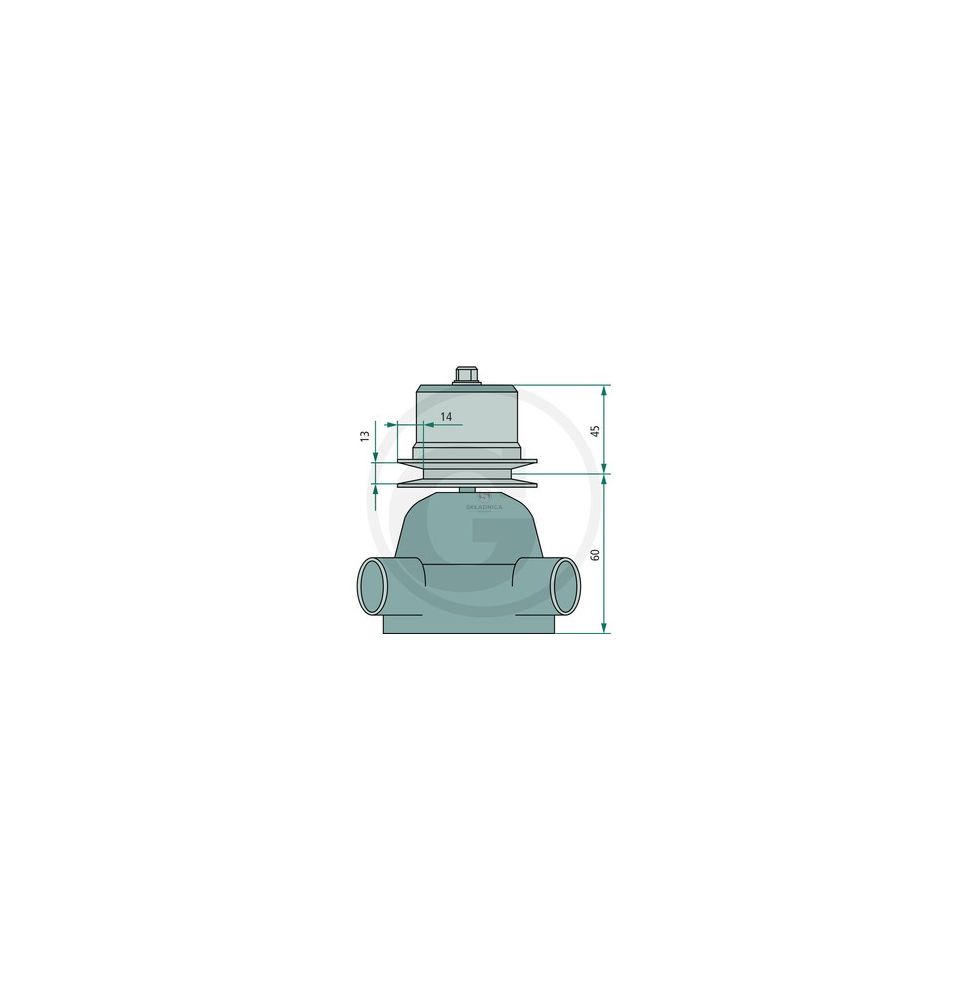 POMPA WODY PERKINS 3.152 [CXP535]