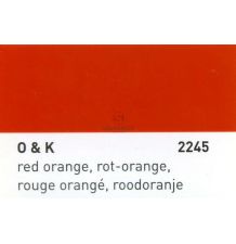 FARBA O&K  CZERWONO-POMARAŃCZOWA    1L [F12701]