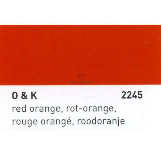FARBA O&K  CZERWONO-POMARAŃCZOWA    1L [F12701]
