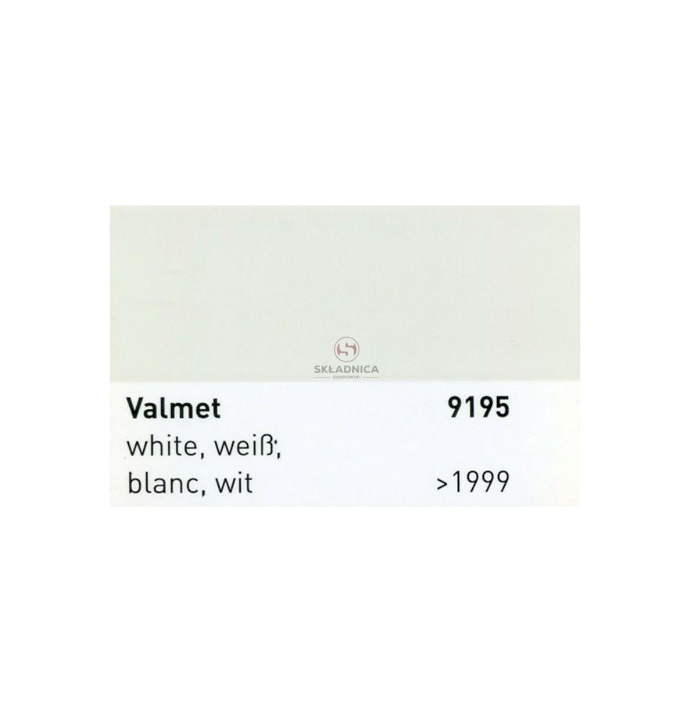 FARBA VALMET  BIAŁA    1 L [F190100]