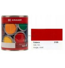 FARBA CEBECO  CZERWONA    1 L [F2902]