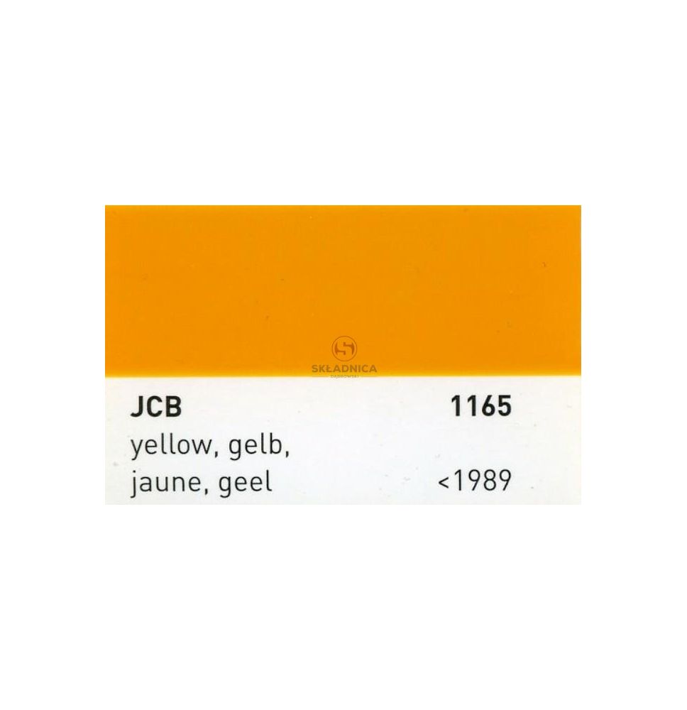 FARBA JCB ŻÓŁTA   DO 1989 ROKU   1 L [F8201]