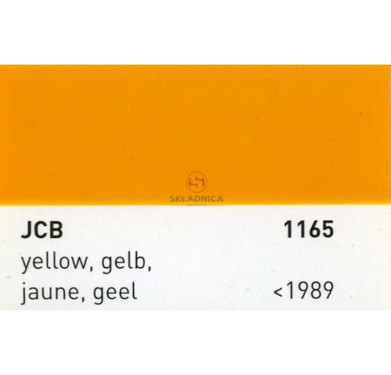 FARBA JCB ŻÓŁTA   DO 1989 ROKU   1 L [F8201]