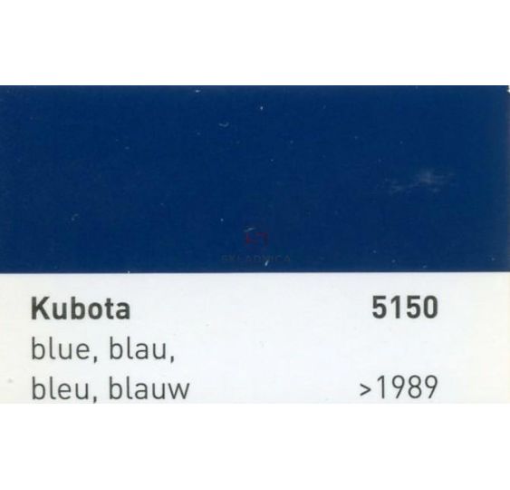 FARBA  KUBOTA  NIEBIESKA PO 1989  ROKU [F9503]