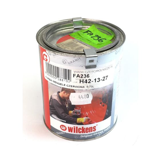 FARBA MENGELE CZERWONA  0,75L [FA236]