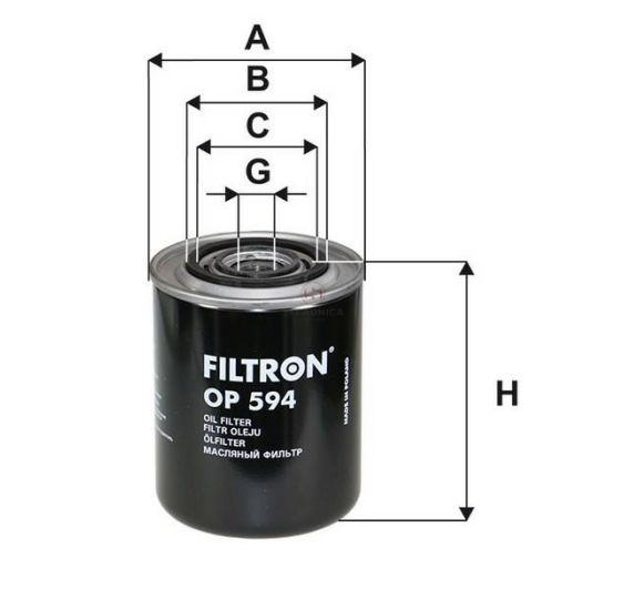 FILTR OLEJU   3/4"-16UN   H-145 FI-110/U [FI104142-F]
