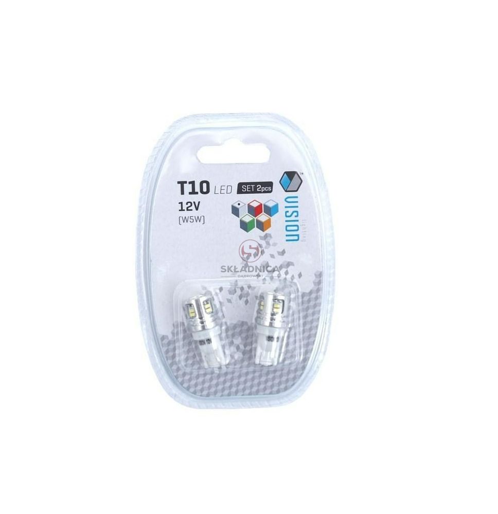 ŻARÓWKA 12V-  5W T10 W5W LED [ŻA021-LED]
