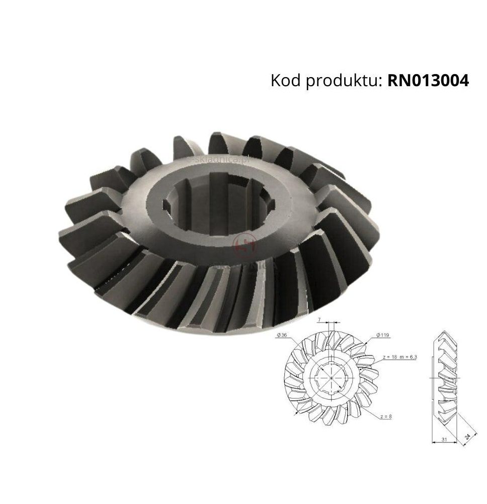 KOŁO SKOŚNE Z-18 [RN013004]