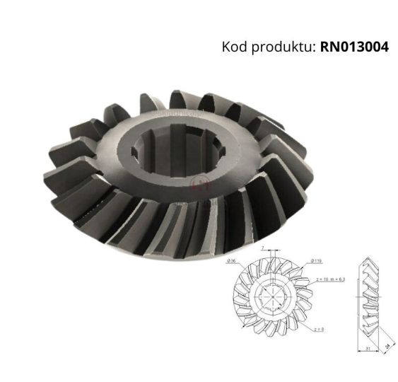 KOŁO SKOŚNE Z-18 [RN013004]