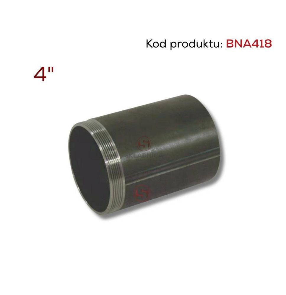 RURA Z GWINTEM  4" ~114,3 MM  L-140 MM [BNA418]