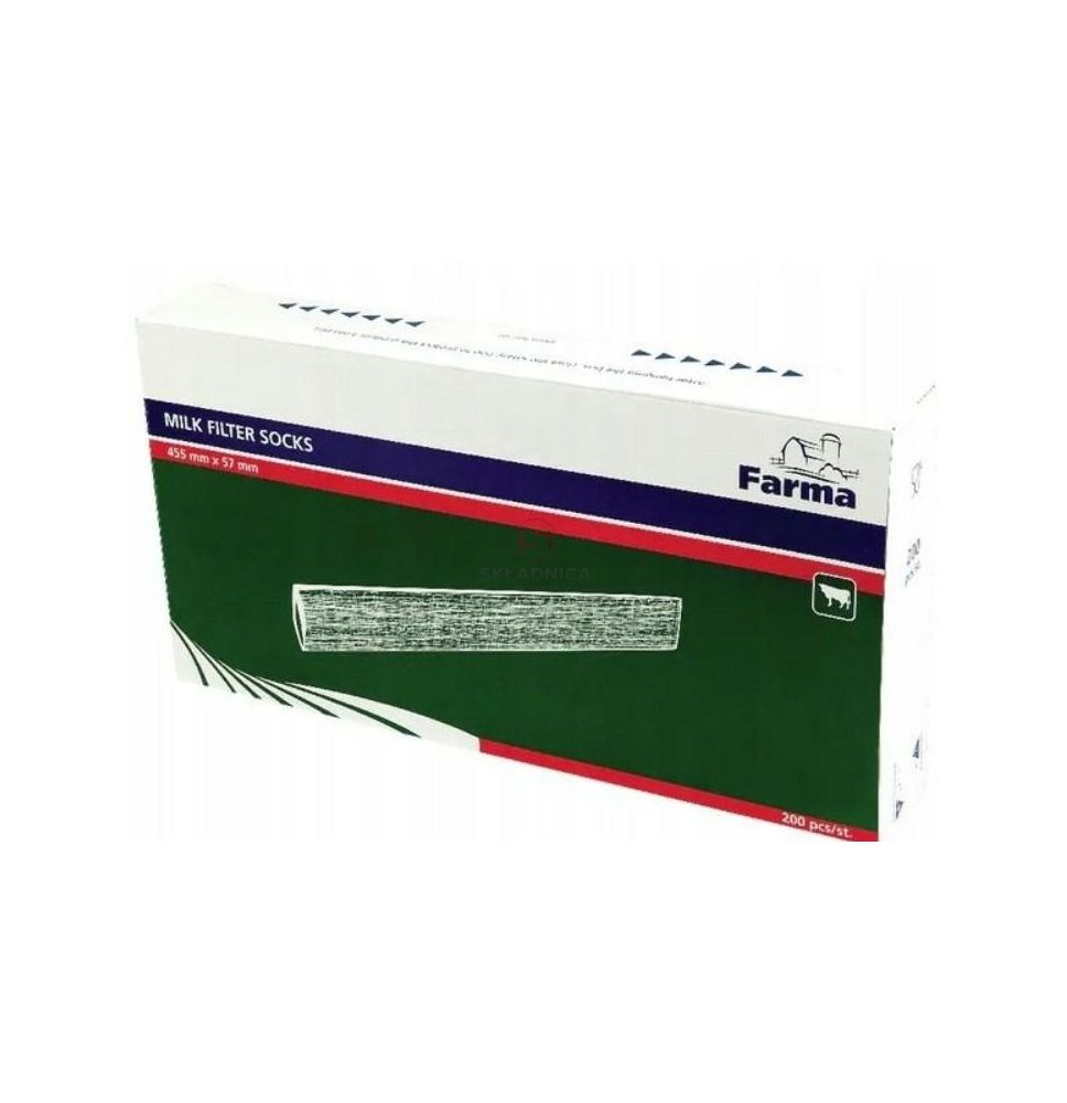 Filtr rurowy do mleka, 455 x 57 mm, 200 [DWC015667-F]