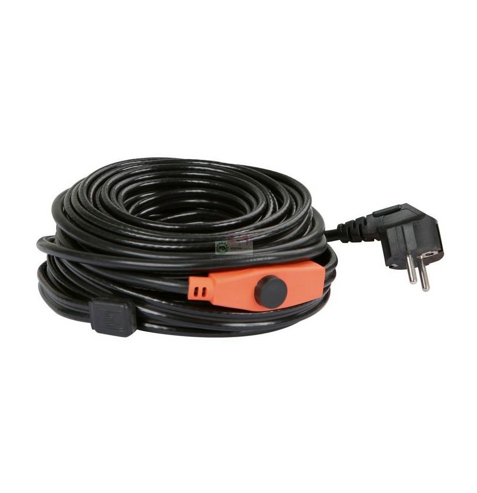 Kabel grzewczy do rur z termostatem, 4 m [DWC102425]