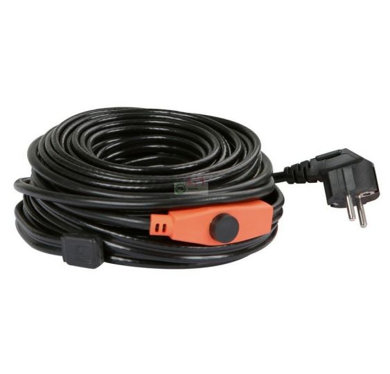 Kabel grzewczy do rur z termostatem, 4 m [DWC102425]
