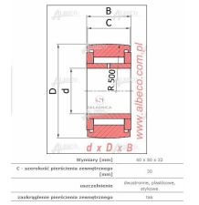ROLKA   80X40-32 [ZSM100]