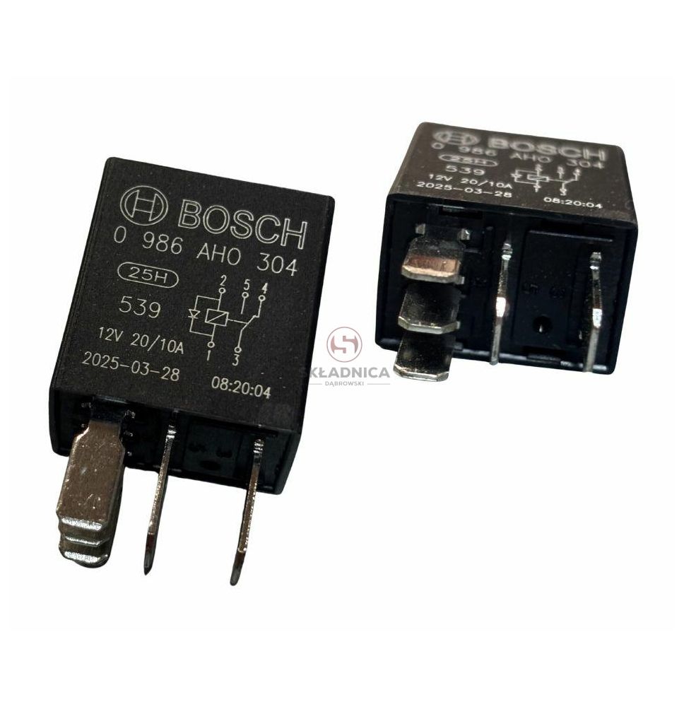 PRZEKAŹNIK 12V - 20A  (5 PINY) [CAE353]