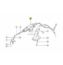 CEWKA GASZENIA 12V Gwint-6*1mm 4śruby [CAE402]