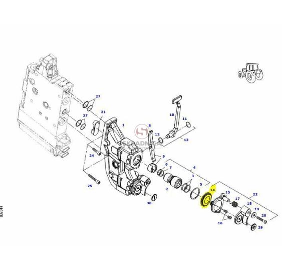 USZCZELKA -ORY [CFH523-AGCO]