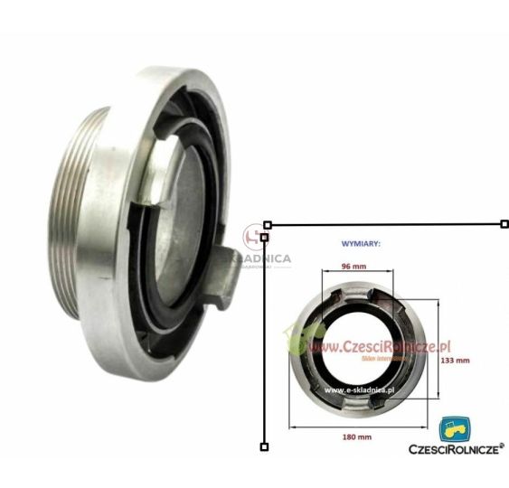 STORZ 4"  NASADA Z GW. M110 ZEW. [BNF404]