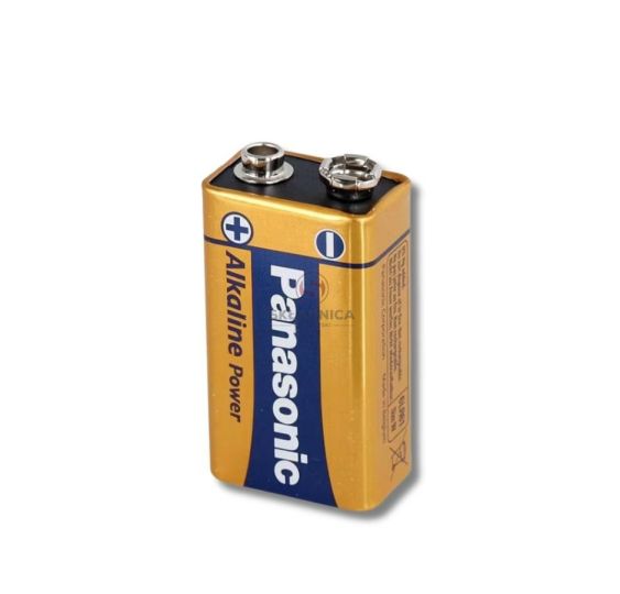 BATERIA ALKALINE POWER PANASONIC 9V [BAT003]