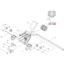 KOŁO DOZUJĄCE  Z-12  H-4.5mm [GSK073]